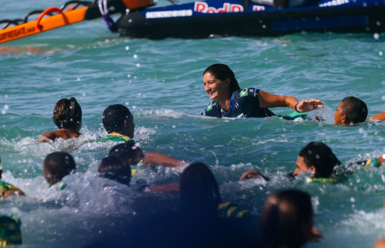 Luana Silva para em australiana e é vice-campeã em Saquarema