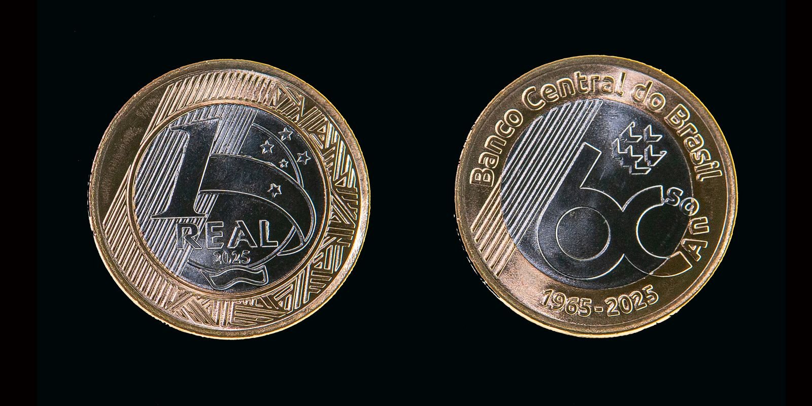 Banco Central lança moeda comemorativa de R$ 1 pelos 60 anos do órgão
