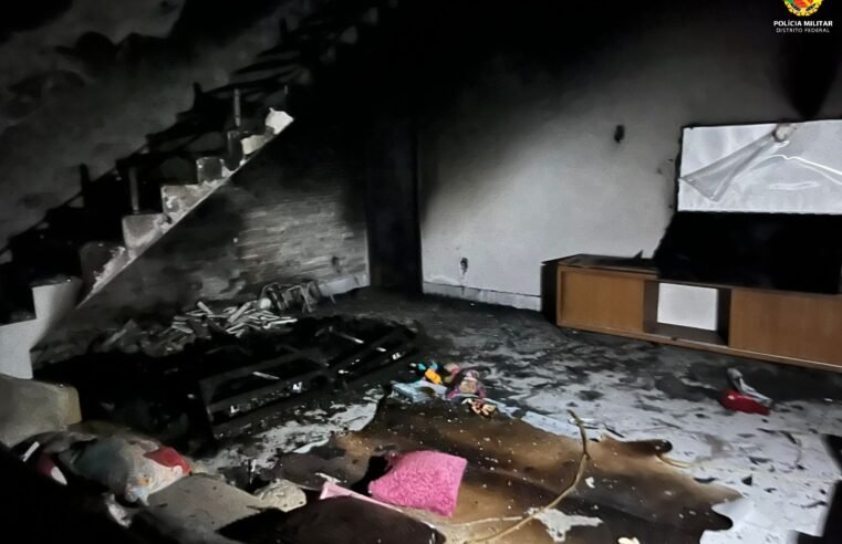 Policial Militar de folga salva dois idosos durante incêndio