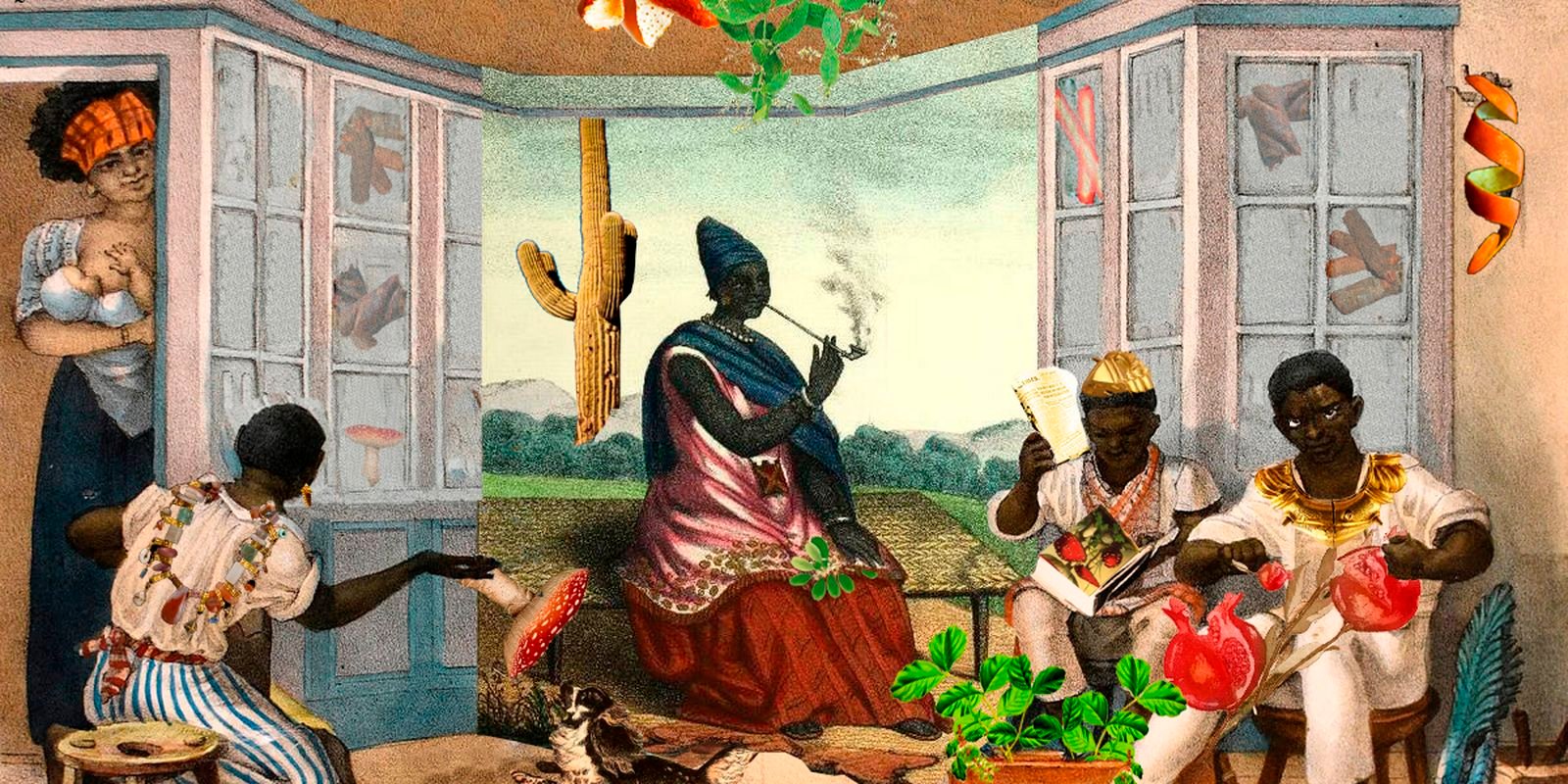 Artistas recriam obras famosas com viés anticolonial e antirracista