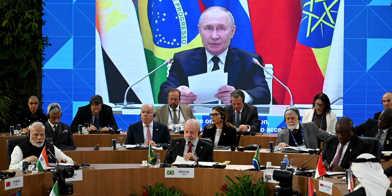 Em mudança de tom, Brics condena ataques contra Irã pela primeira vez