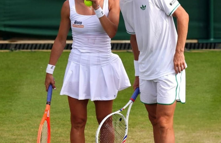 Luisa Stefani avança nas duplas mistas e nas femininas em Wimbledon