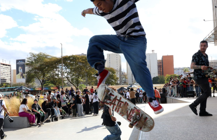 Brasília é palco de "esquenta" para evento mundial de skate