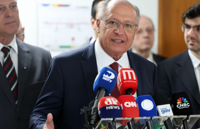 Alckmin diz que governo tentará acordo antes do prazo para tarifaço