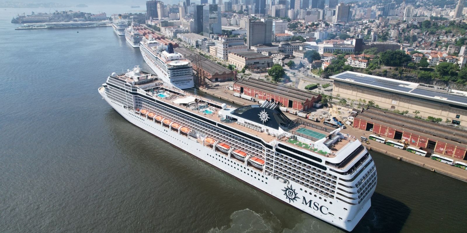 Brasil contrata navios para hospedagem na COP30
