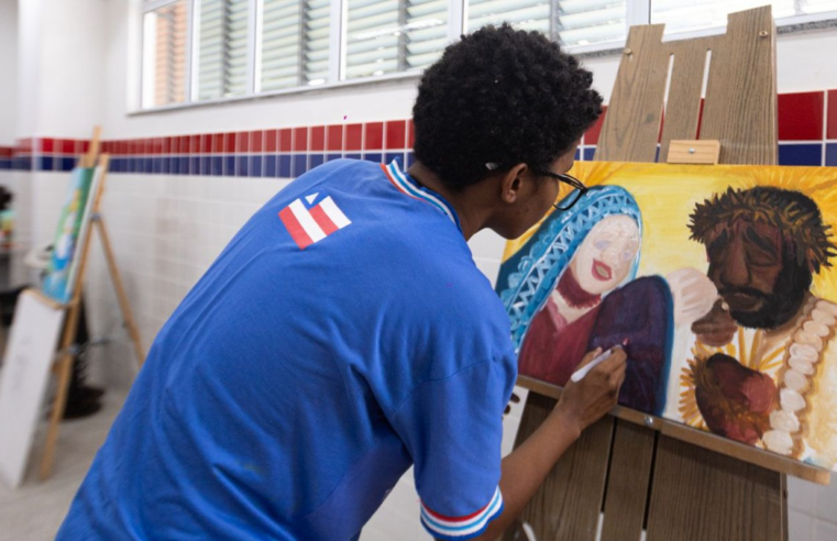 Artes e acolhimento: escola mostra modelo de ensino integral na Bahia