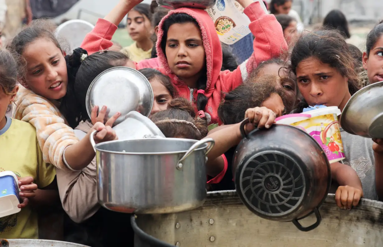 Entidades denunciam redução da distribuição de alimentos em Gaza