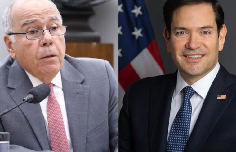 Mauro Vieira se reúne com Marco Rubio nos Estados Unidos