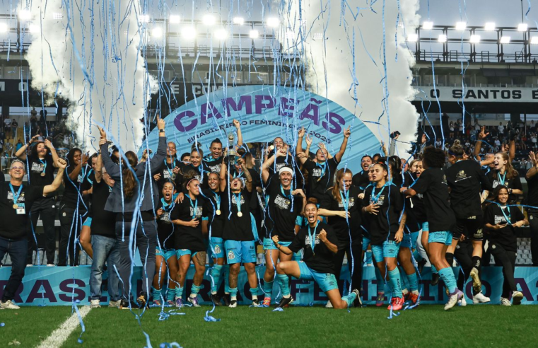 Santos busca empate com Botafogo e conquista Brasileirão Feminino A2