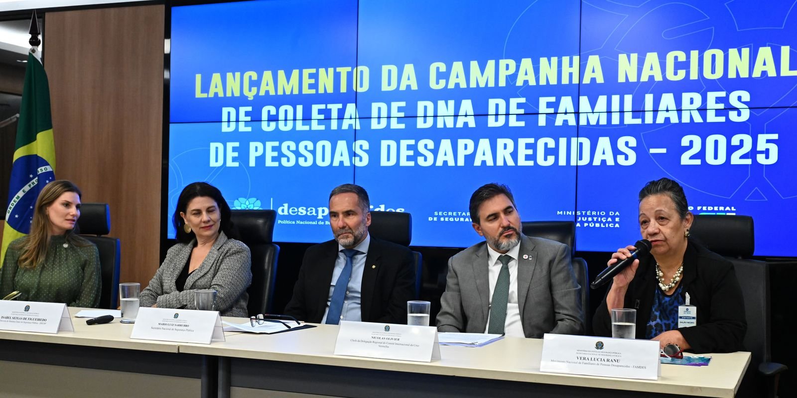 Campanha nacional coleta DNA de familiares de desaparecidos
