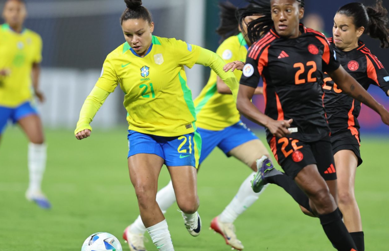 Brasil encara Colômbia em busca do 9º título da Copa América Feminina
