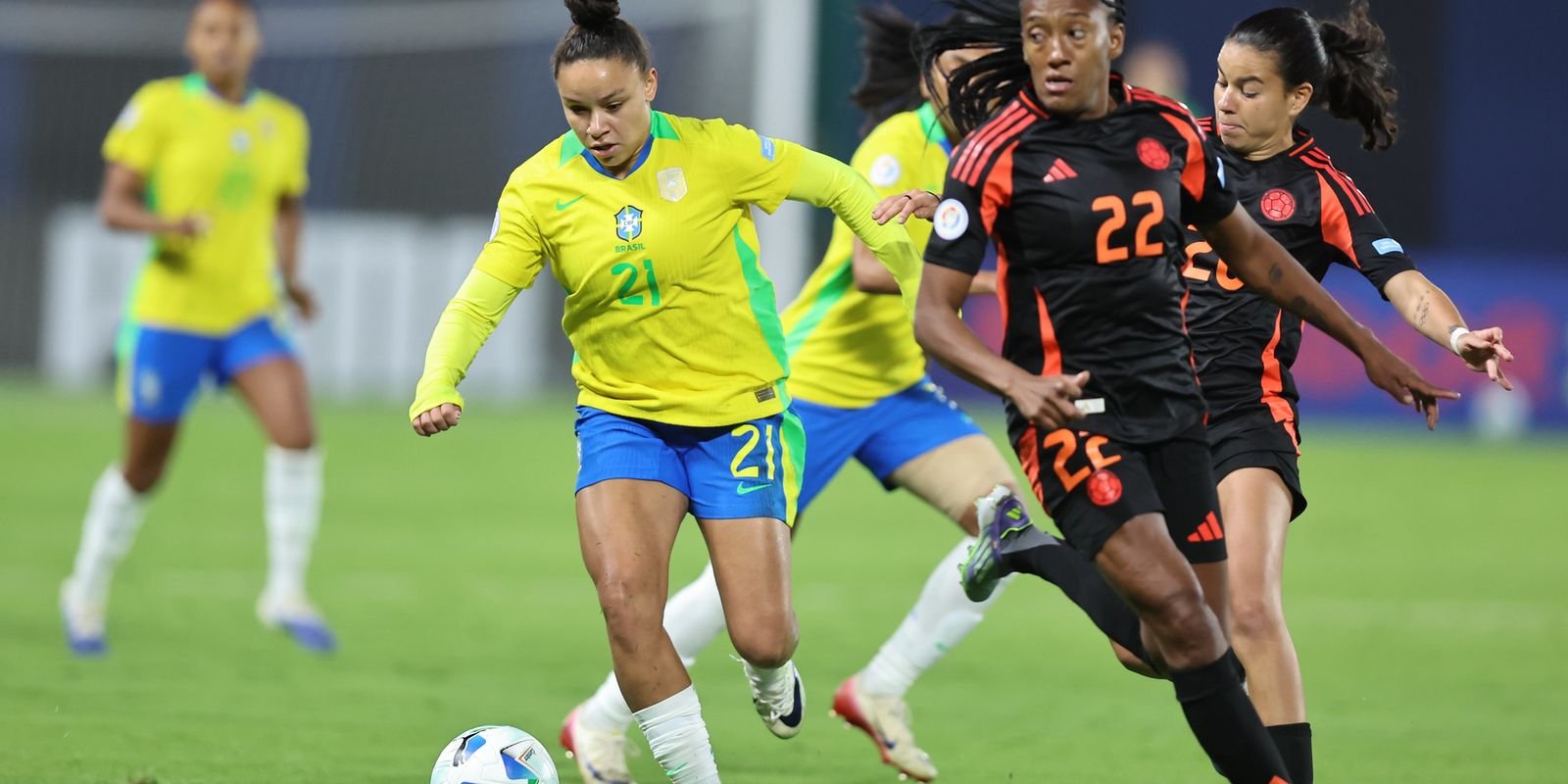 Brasil encara Colômbia em busca do 9º título da Copa América Feminina
