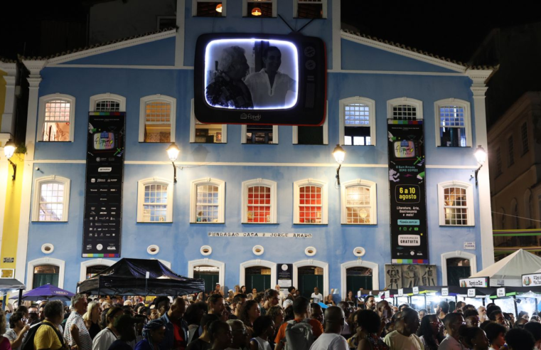 Flipelô é o carnaval das Letras no Pelourinho, diz curador