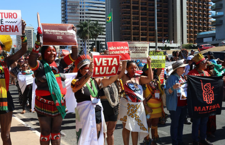 Marcha das Mulheres Indígenas defende luta contra a violência