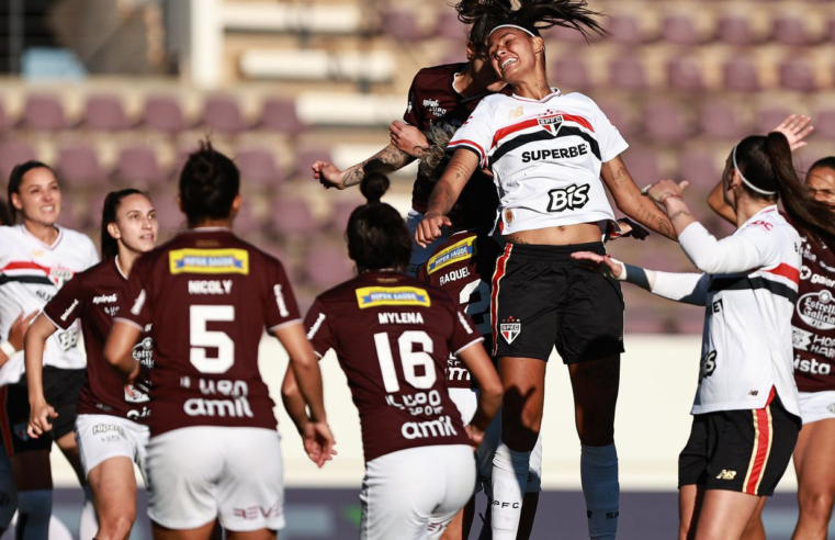 Ferroviária e São Paulo empatam nas quartas do Brasileirão Feminino