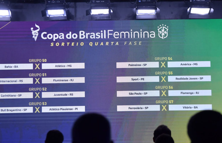 CBF sorteia confrontos da Copa do Brasil Feminina