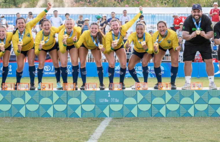 Brasil é campeão masculino e feminino de punhobol nos Jogos Mundiais