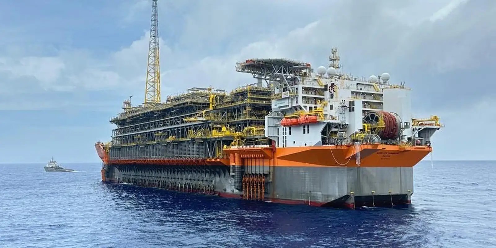 Plataforma Almirante Tamandaré bate recorde de produção da Petrobras