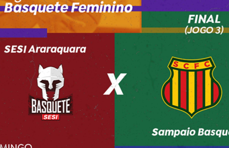 TV Brasil transmite Sesi Araraquara e Sampaio Basquete pela LBF