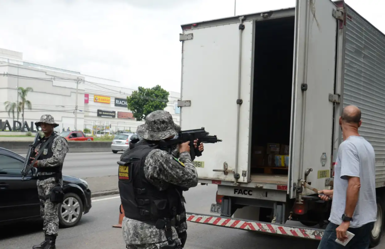 Mais de 10 mil roubos de carga foram registrados no país em 2024