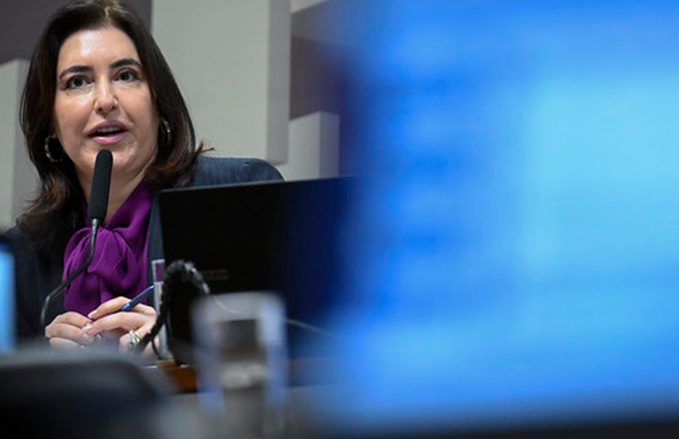 No Senado, Tebet defende revisão de gastos e de isenções fiscais