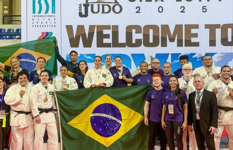 Brasil fecha Grand Prix de judô paralímpico da IBSA com título geral