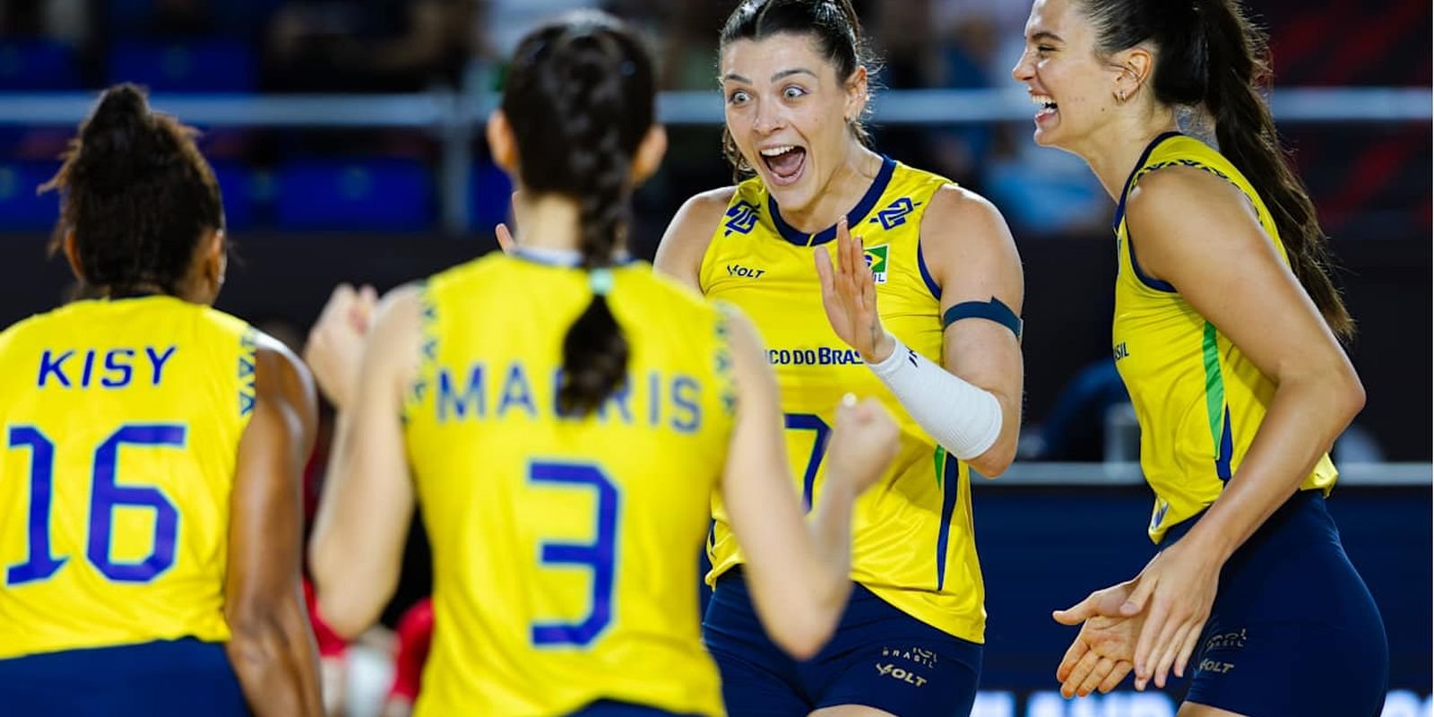 Mundial de vôlei: Brasil bate Porto Rico e fecha 1ª fase na liderança