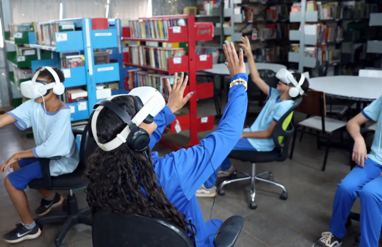 Rádio Nacional da Amazônia celebra dia do bioma em escola do DF