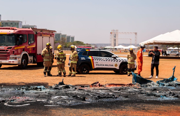 Polícia prende suspeito de incendiar banheiros químicos na Esplanada