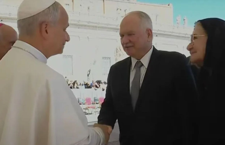 Antes de assumir presidência do STF, Fachin visita papa Leão XIV