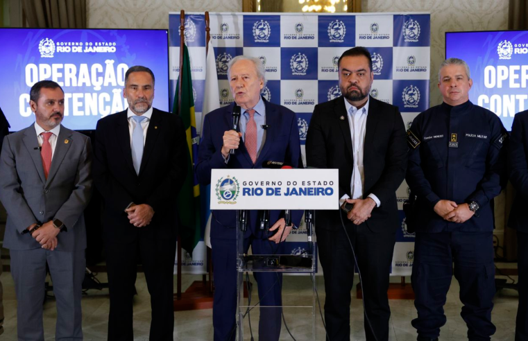 Lewandowski e Castro anunciam escritório emergencial contra crime