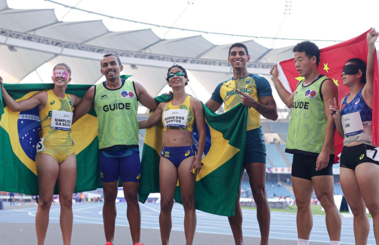 Brasil faz história e termina Mundial de Atletismo Paralímpico em 1º