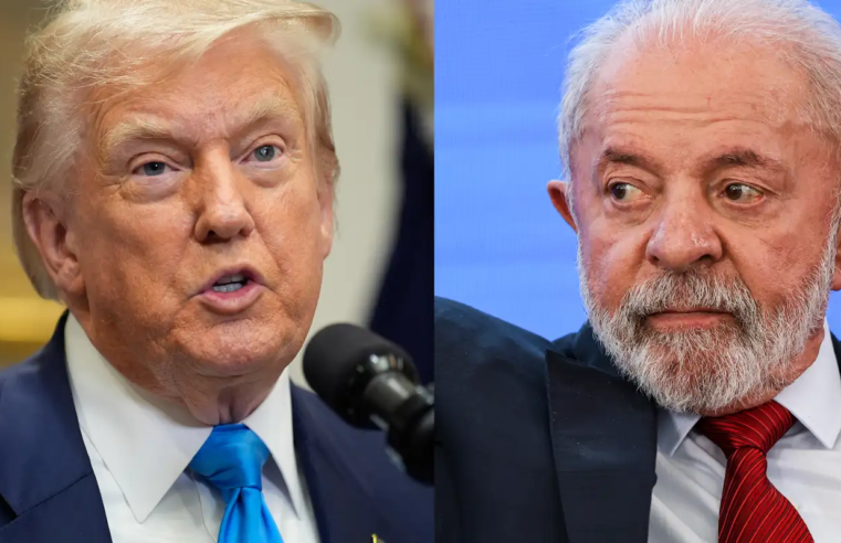 Lula fala com Trump e pede fim de tarifaço sobre produtos brasileiros