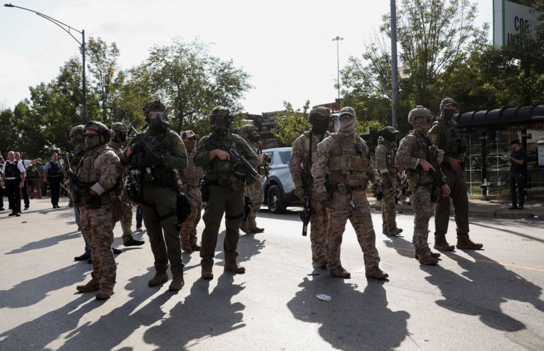 Illinois é novo campo de batalha judicial sobre uso da Guarda Nacional