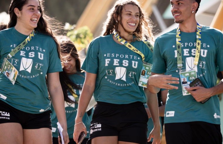 Jogos Universitários Brasileiros chegam ao Rio Grande do Norte