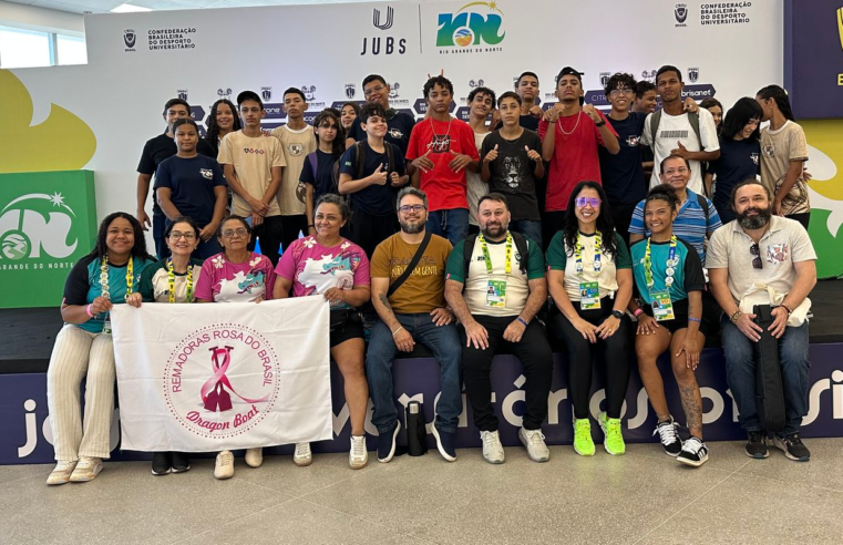 Jogos Universitários Brasileiros abrem espaço para o Outubro Rosa