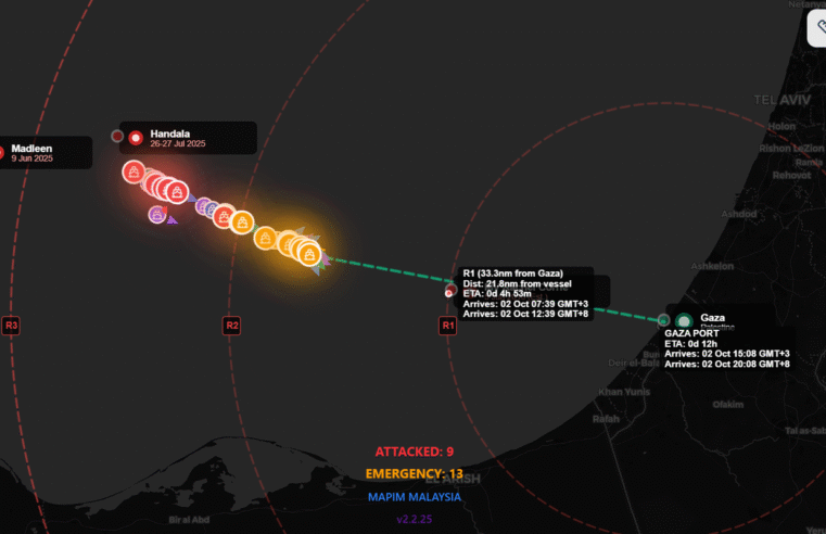Dez brasileiros estão entre capturados na flotilha de ajuda a Gaza