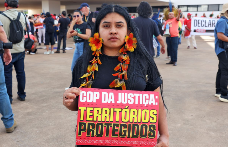 No DF, indígenas pedem demarcações e combate às mudanças climáticas