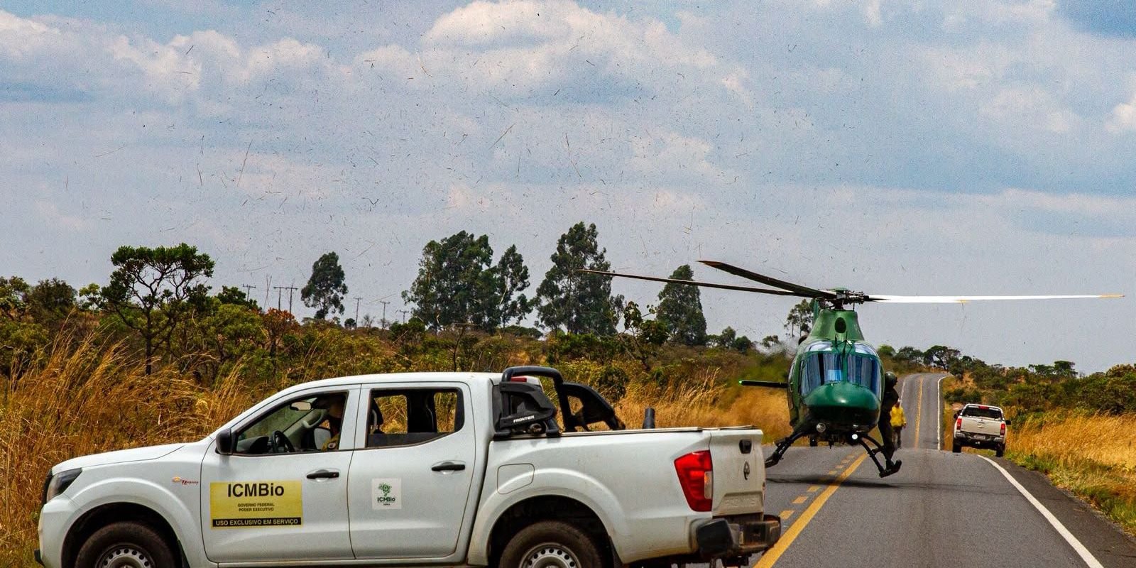 Chuva ajudou no combate a incêndios na Chapada dos Veadeiros