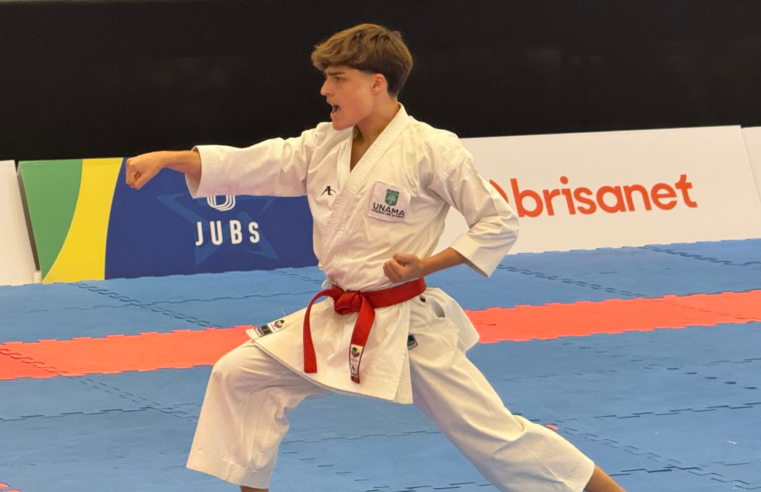 Jovem conta com torcida da família e garante prata nos Jubs