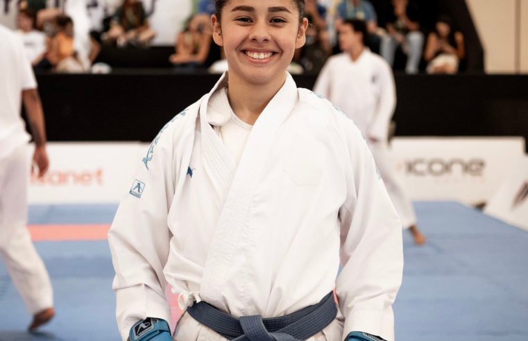 Atleta-estudante da UFPR compete nos JUBs por bicampeonato no karatê