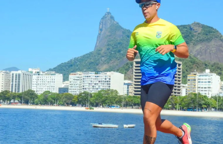 Carioca aproveita prova de rua para visitar o Cristo pela primeira vez