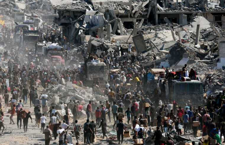 ONU diz que 560 toneladas de alimentos entram por dia em Gaza