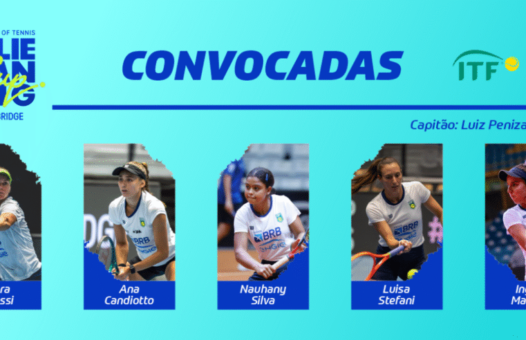 Tênis: seleção é convocada para playoffs da Billie Jean King Cup