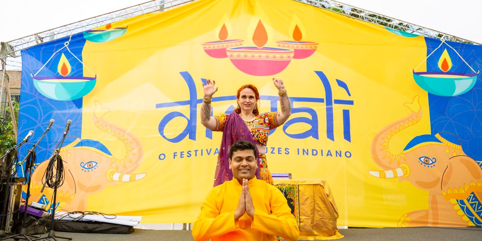 Festival Indiano em SP tem mais de 100 pratos típicos e show de luzes
