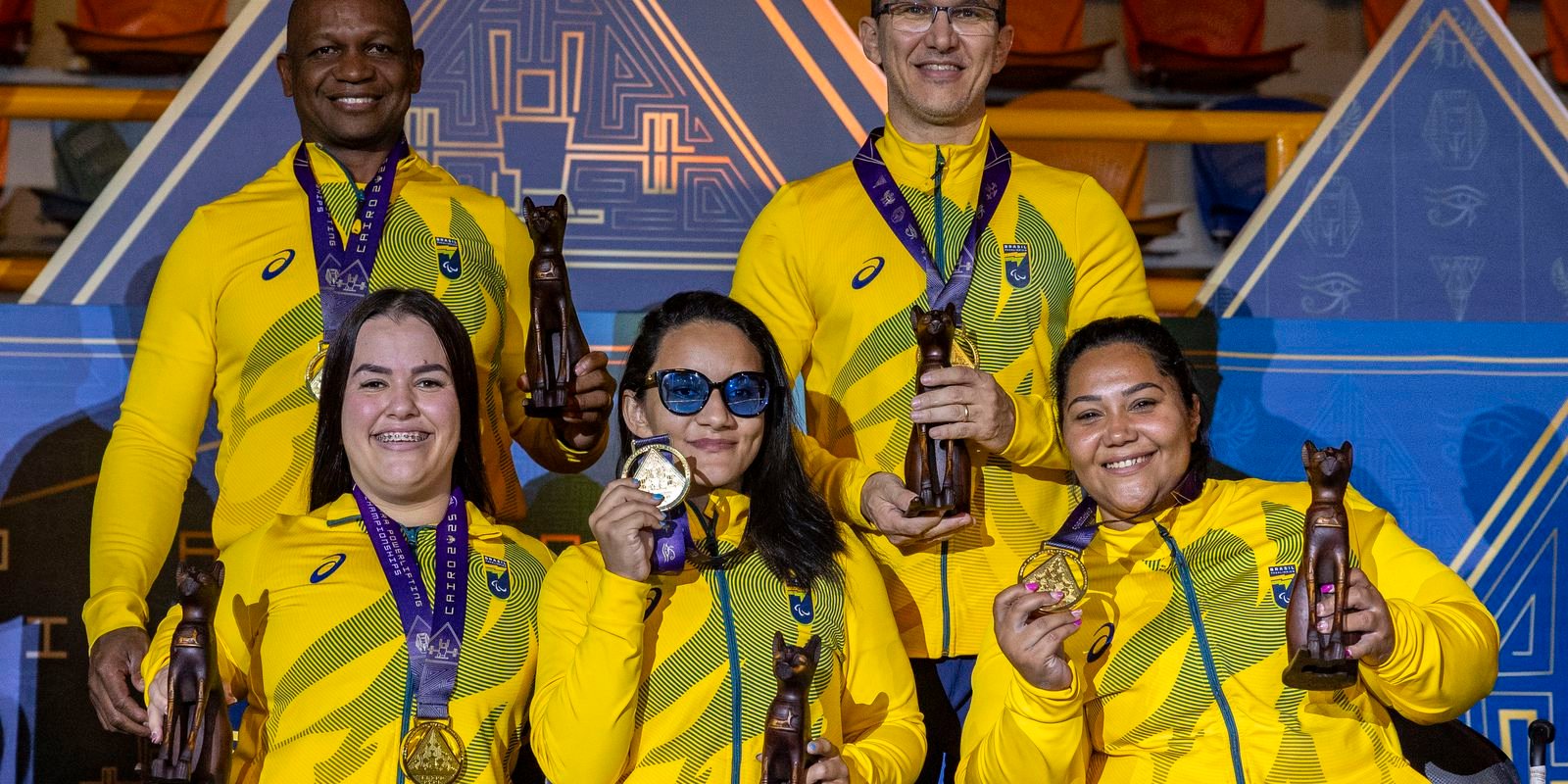 Brasil fecha Mundial de halterofilismo com ouro nas equipes femininas