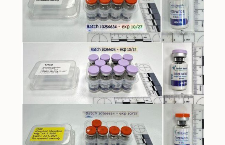 PF faz operação contra importação clandestina de remédio emagrecedor