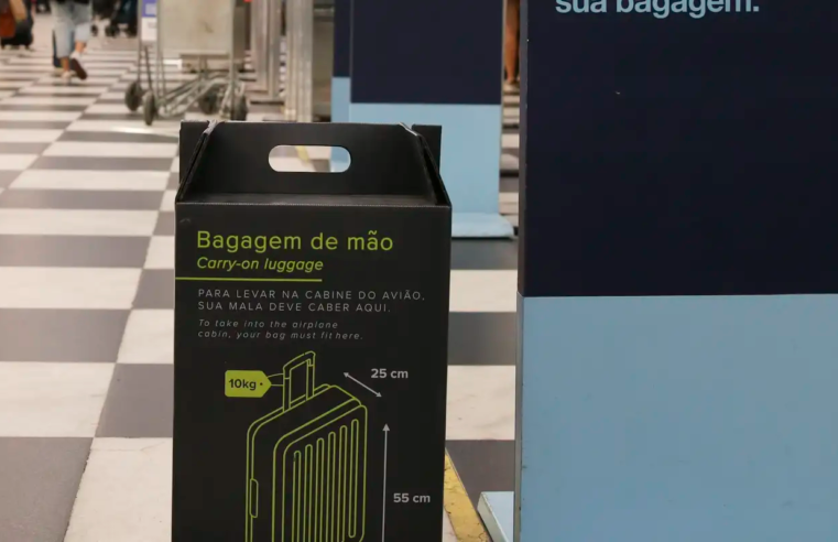 Senado aprova gratuidade para bagagem de mão em voos 