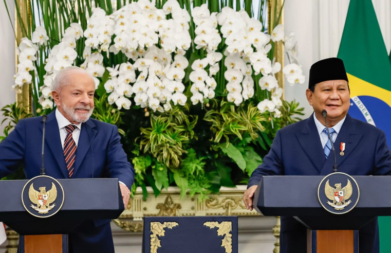 Lula: parcerias entre Brasil e indonésia são promissoras