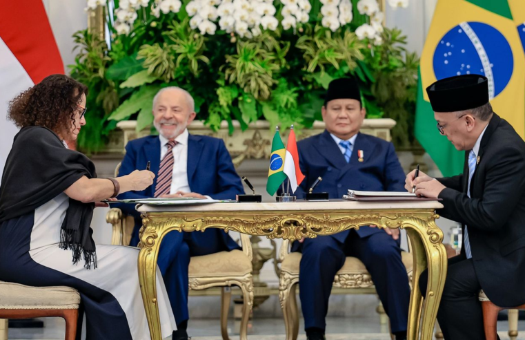 Brasil e Indonésia assinam comunicado e citam potencial de parcerias